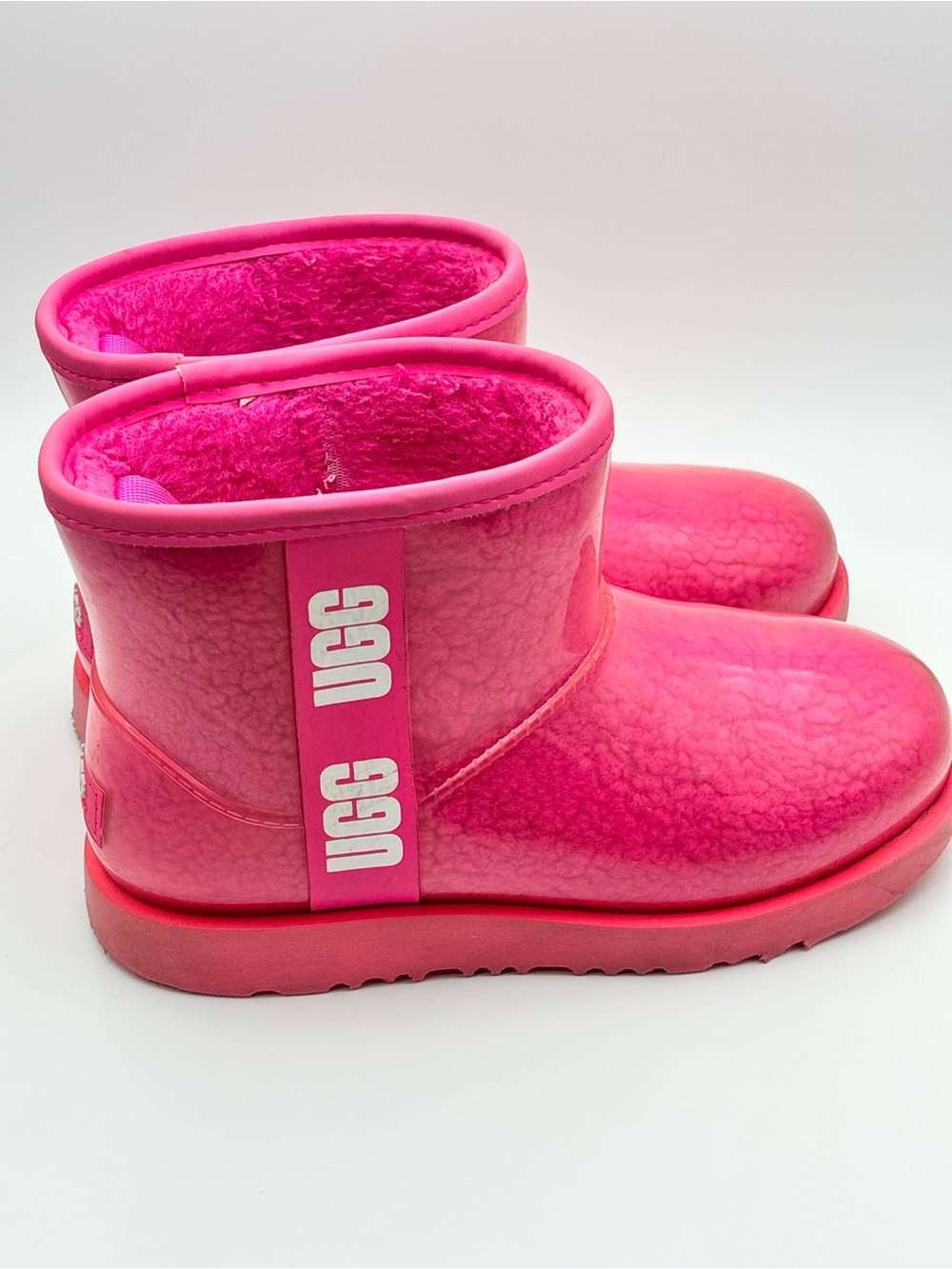 UGG Waterproof Hot Pink Short Boot size 3 Kid